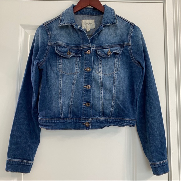 Jessica Simpson Blue Denim Jacket M